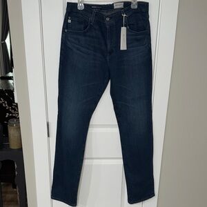 AG Adriano Goldschmied Graduate Dark Blue Jeans